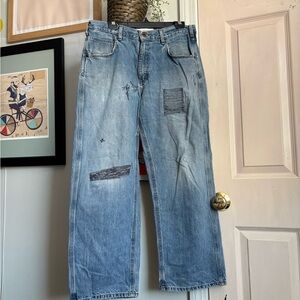 Carhartt Men's Light Blue Relaxed Jeans